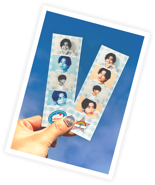 韓国プリ風フォトのイメージ