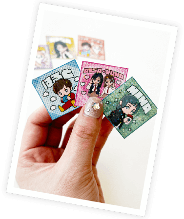 韓国プリ風フォトのイメージ